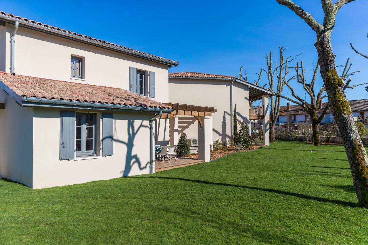 Clos Castel Villas Casteljaloux Bagian luar foto